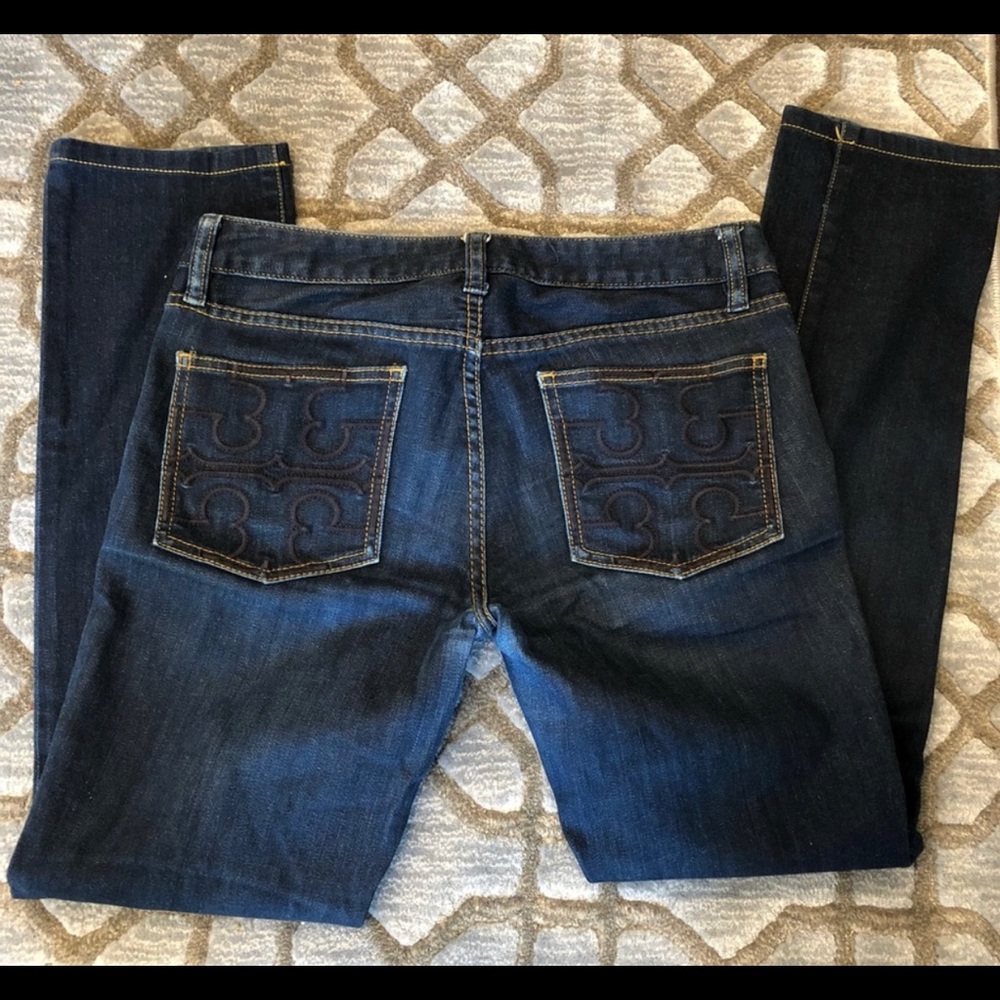 Tory Burch, size 27, super skinny jean